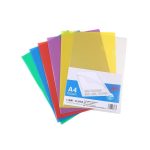 A4 Color Holder File L Shape Organizer Waterproof – Blue - Image 2