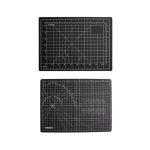 MCC Cutting Mat PVC A4 Double-sided Self-healing Board – Black