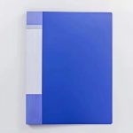 A4 Size 100 Pocket Clear Book / Display Book – Blue