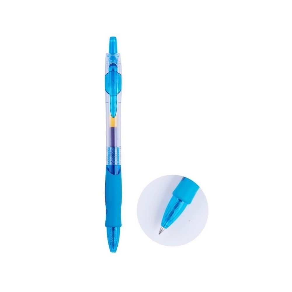 CNW (51) 0.5mm Office Gel Ballpoint Pen - Blue - Image 1