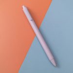 Macaron Press Gel Pen Black Student Signature Pen - Purple